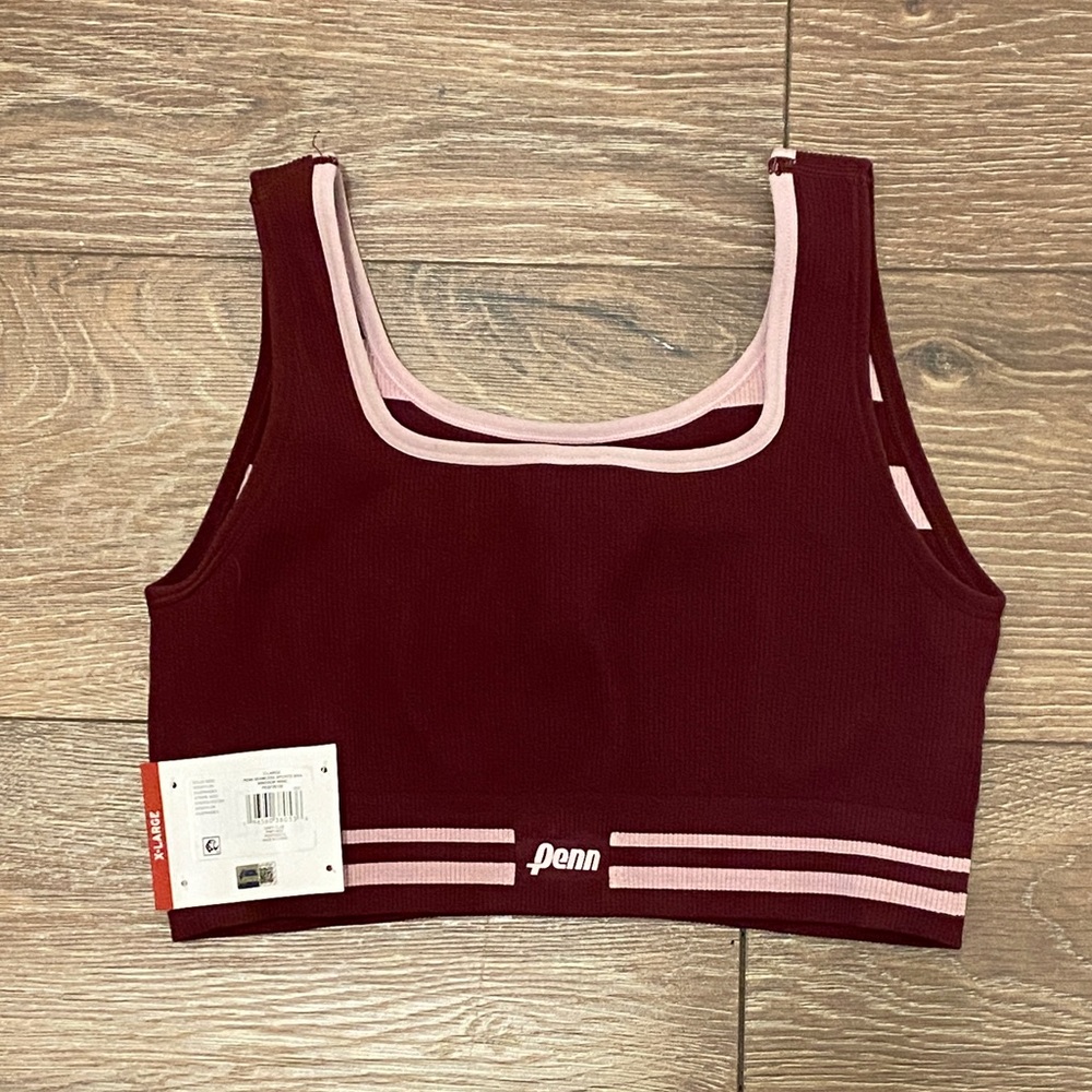 Penn Women’s Ribbed Reversible Sports Bra XL